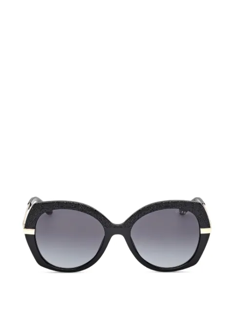 GUESS EYEWEAR cat eye-solbriller med blondeeffekt