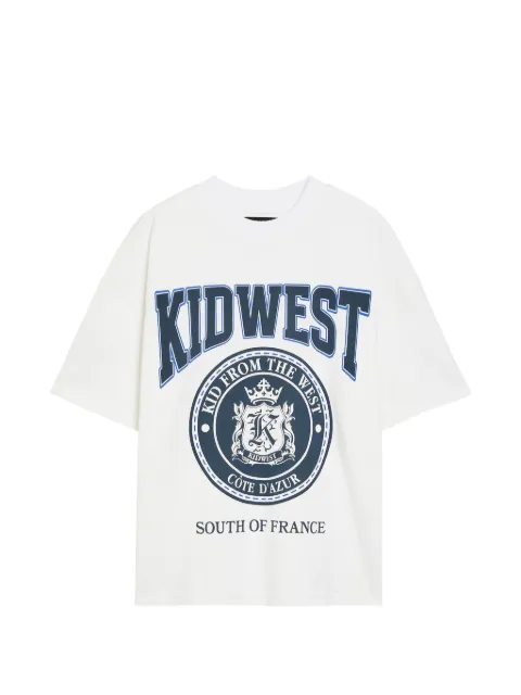 KIDWEST logo-print cotton T-shirt