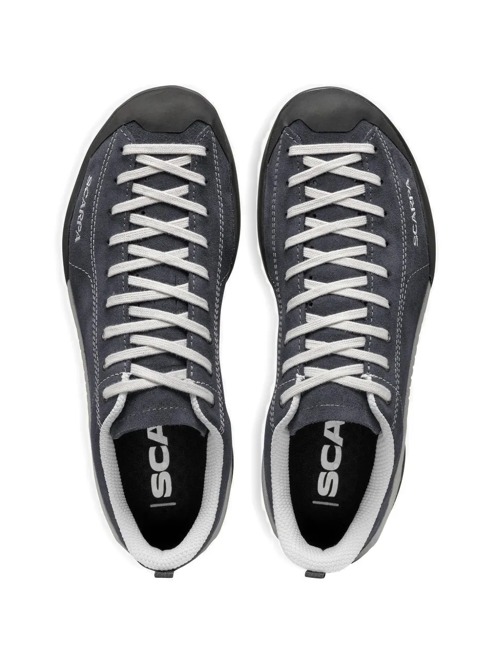 SCARPA Mojito suede panelled sneakers Blauw