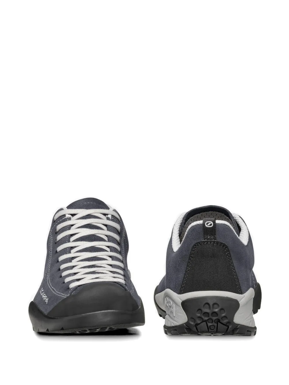 SCARPA Mojito suede panelled sneakers Blauw