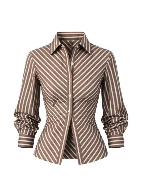 HEVRON Drexel striped shirt