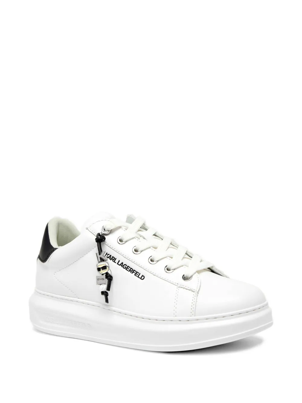 Karl Lagerfeld Icon logo-detail sneakers Wit