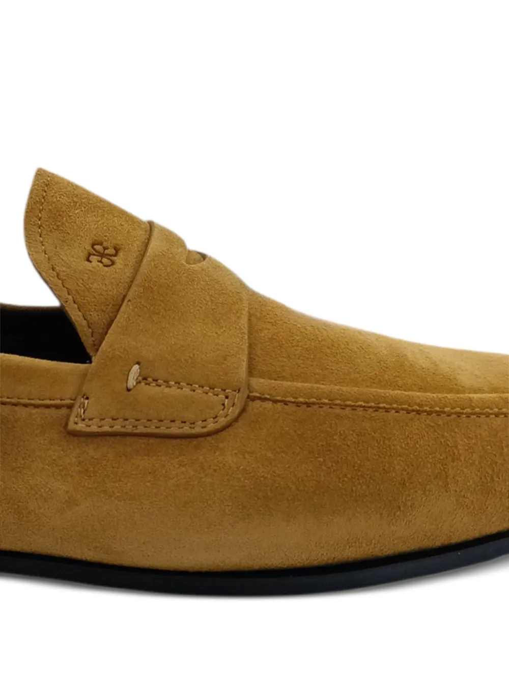 Fabi logo-embroidered penny loafers Bruin