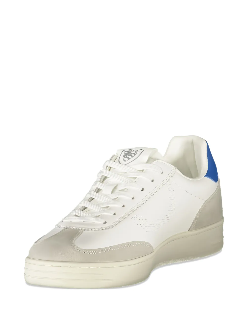 Blauer colour-block leather sneakers Wit