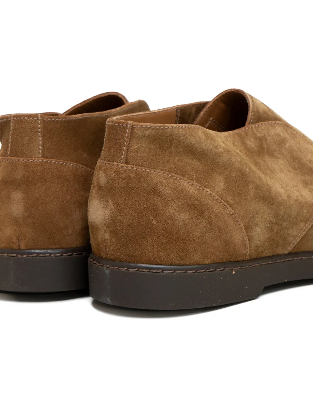 Doucal's suede apron-toe desert boots Bruin
