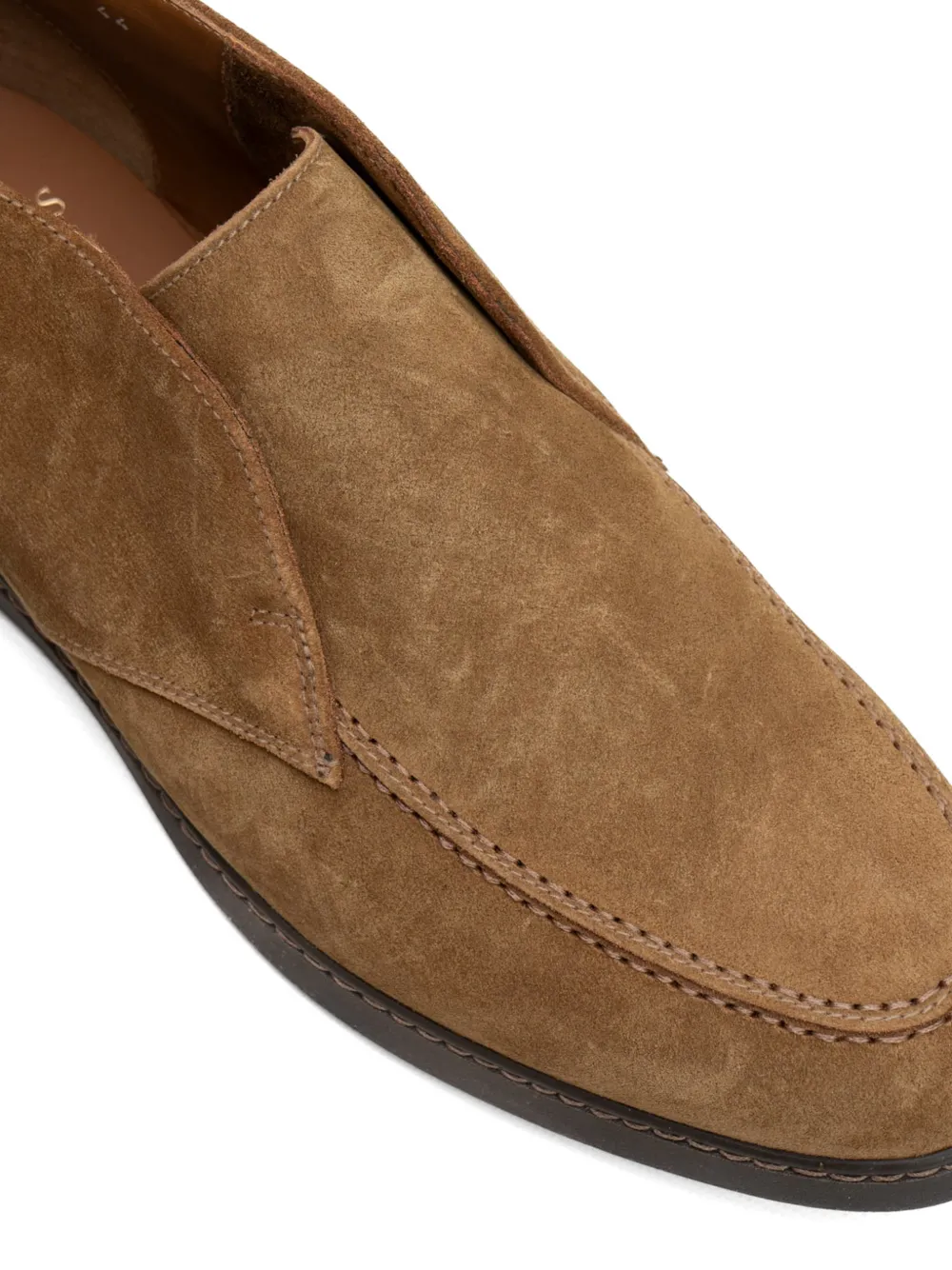 Doucal's suede apron-toe desert boots Bruin
