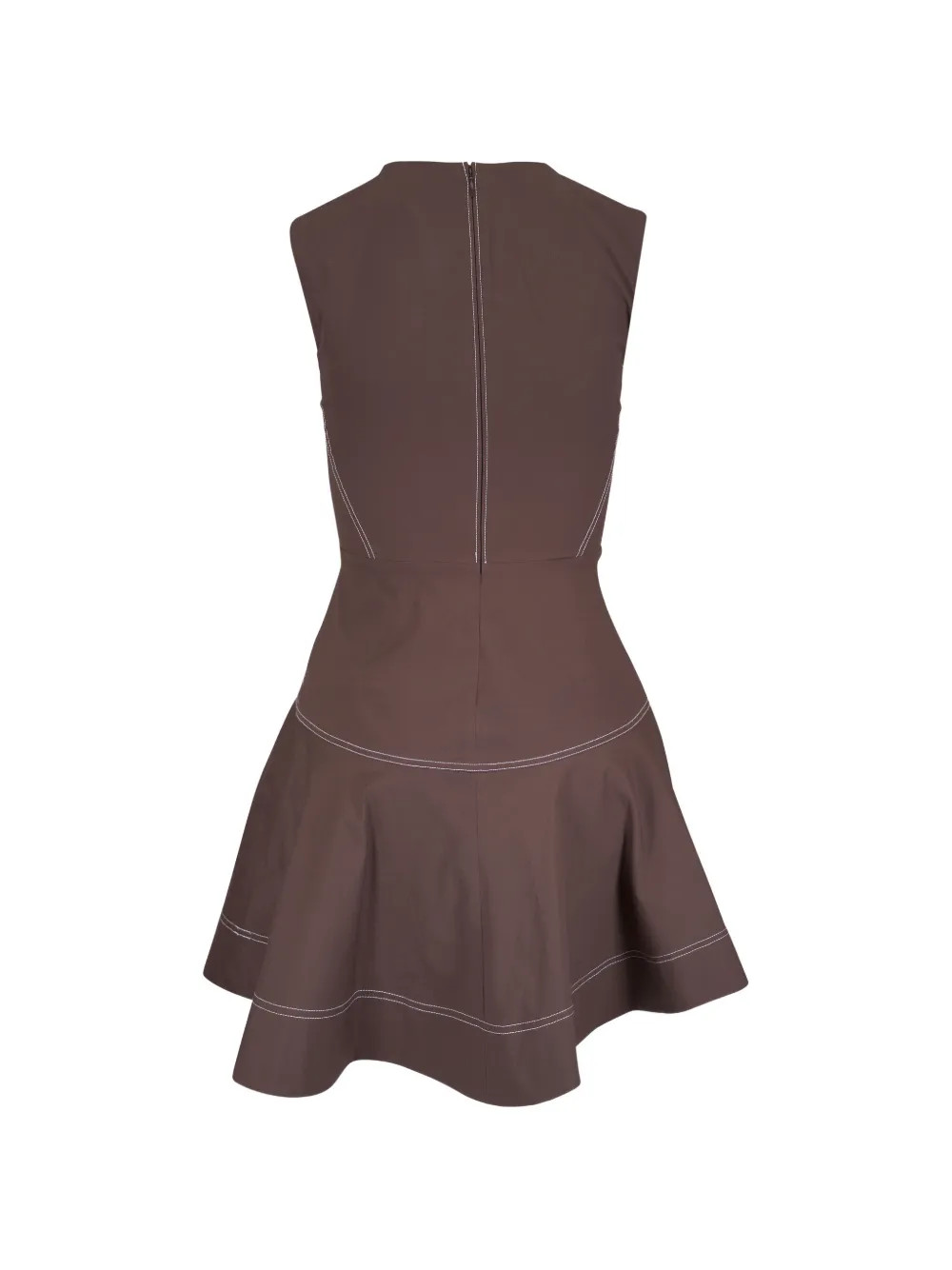 Veronica Beard Mouwloze jurk Bruin