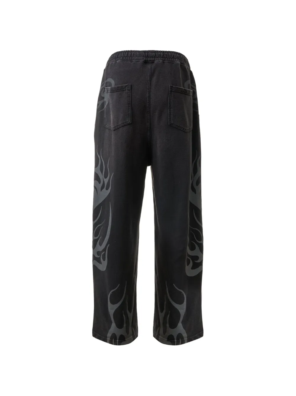 HELLSTAR Trainingsbroek met vlammenprint Zwart