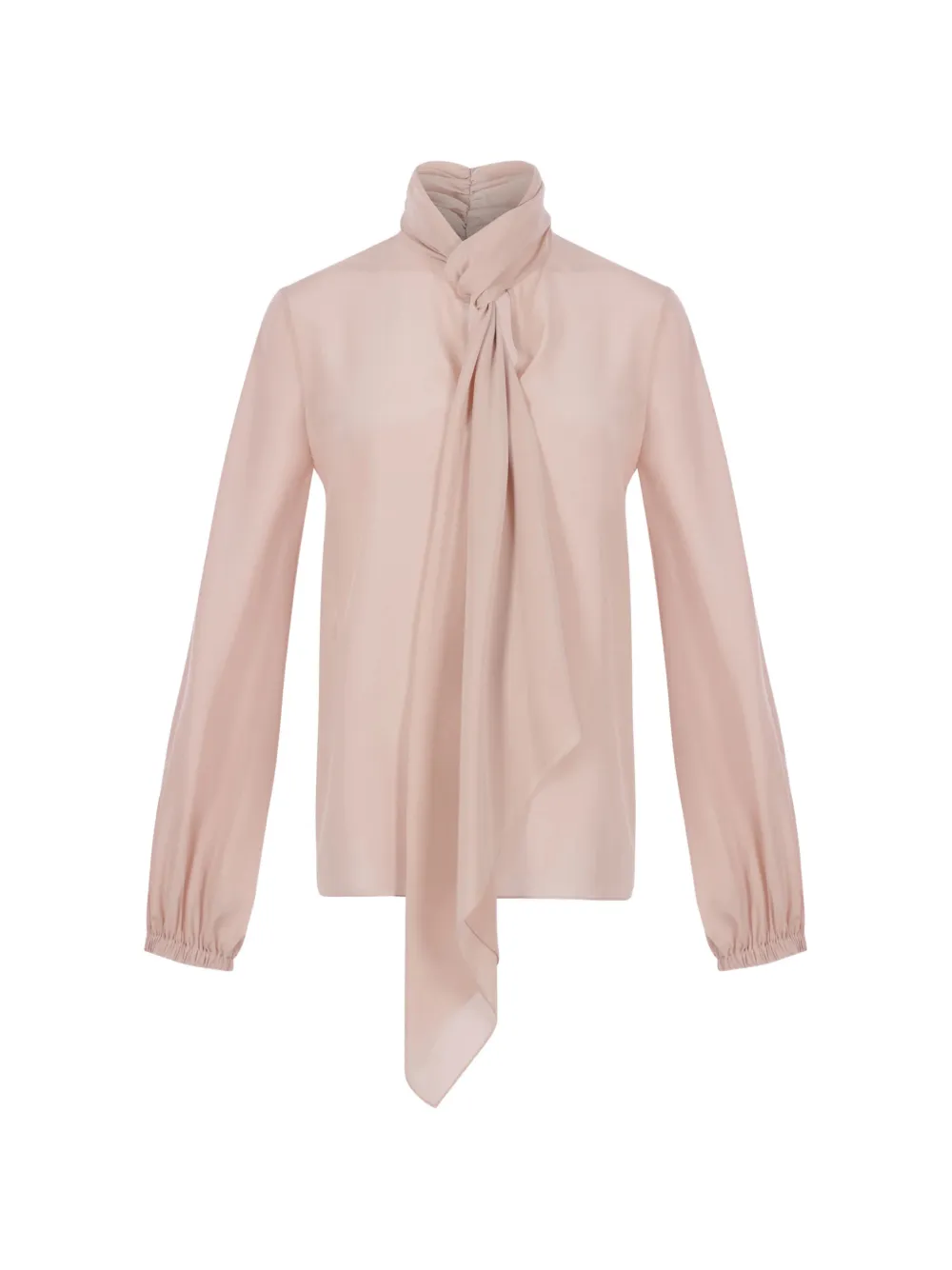 phaeonia pussy-bow-collar blouse - Rosa