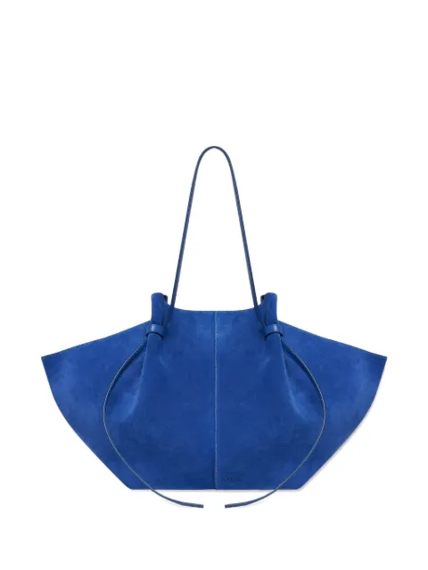 Yuzefi large Mochi suede shoulder bag