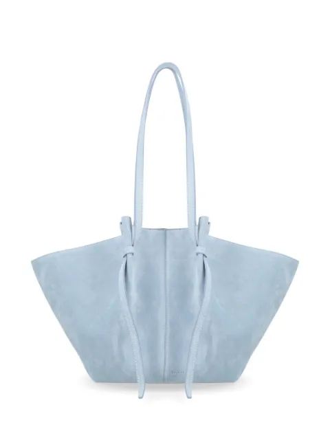 Yuzefi large Mochi suede shoulder bag