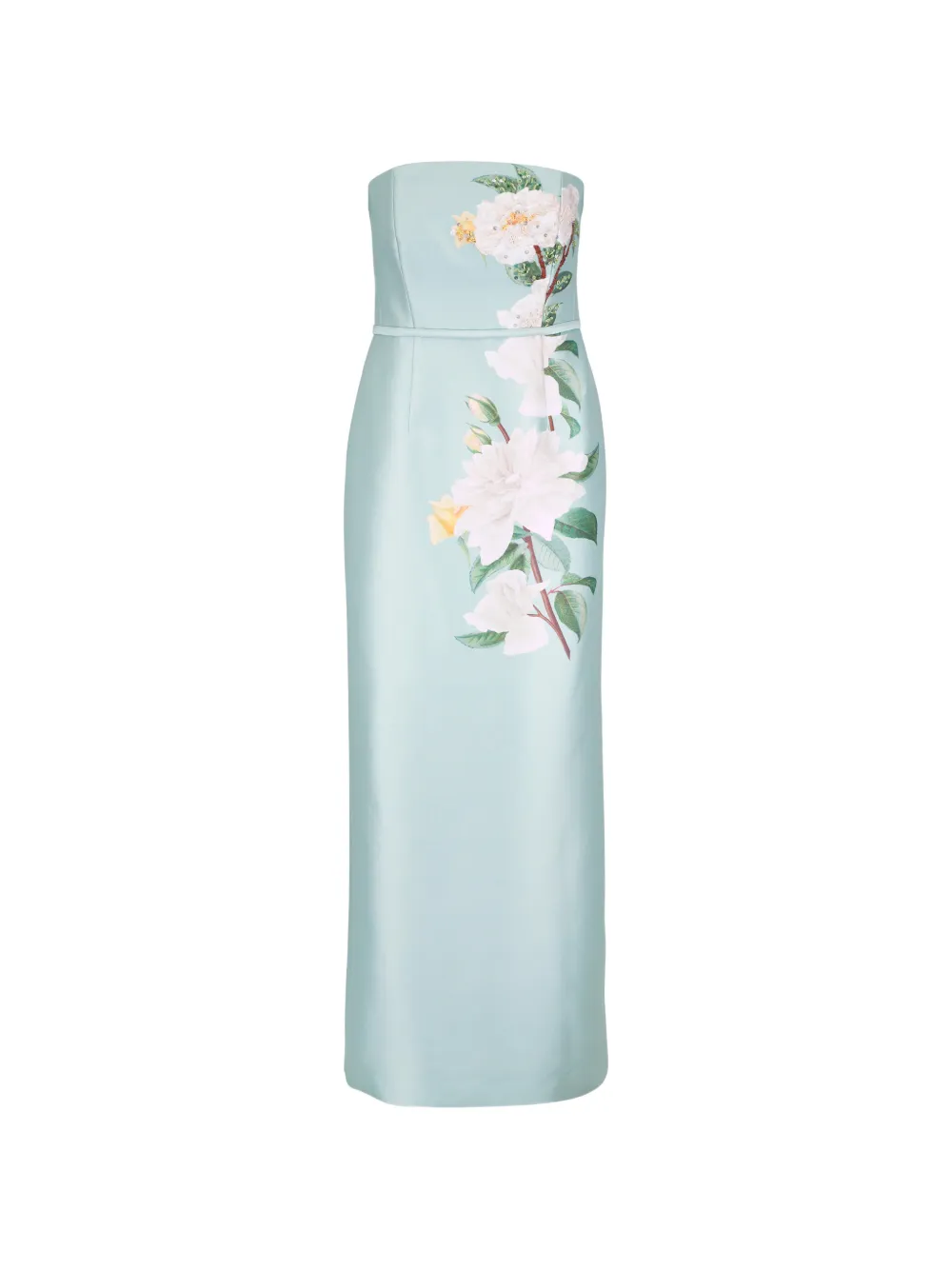 Sachin & Babi bead-embellished floral-print maxi dress - Blu