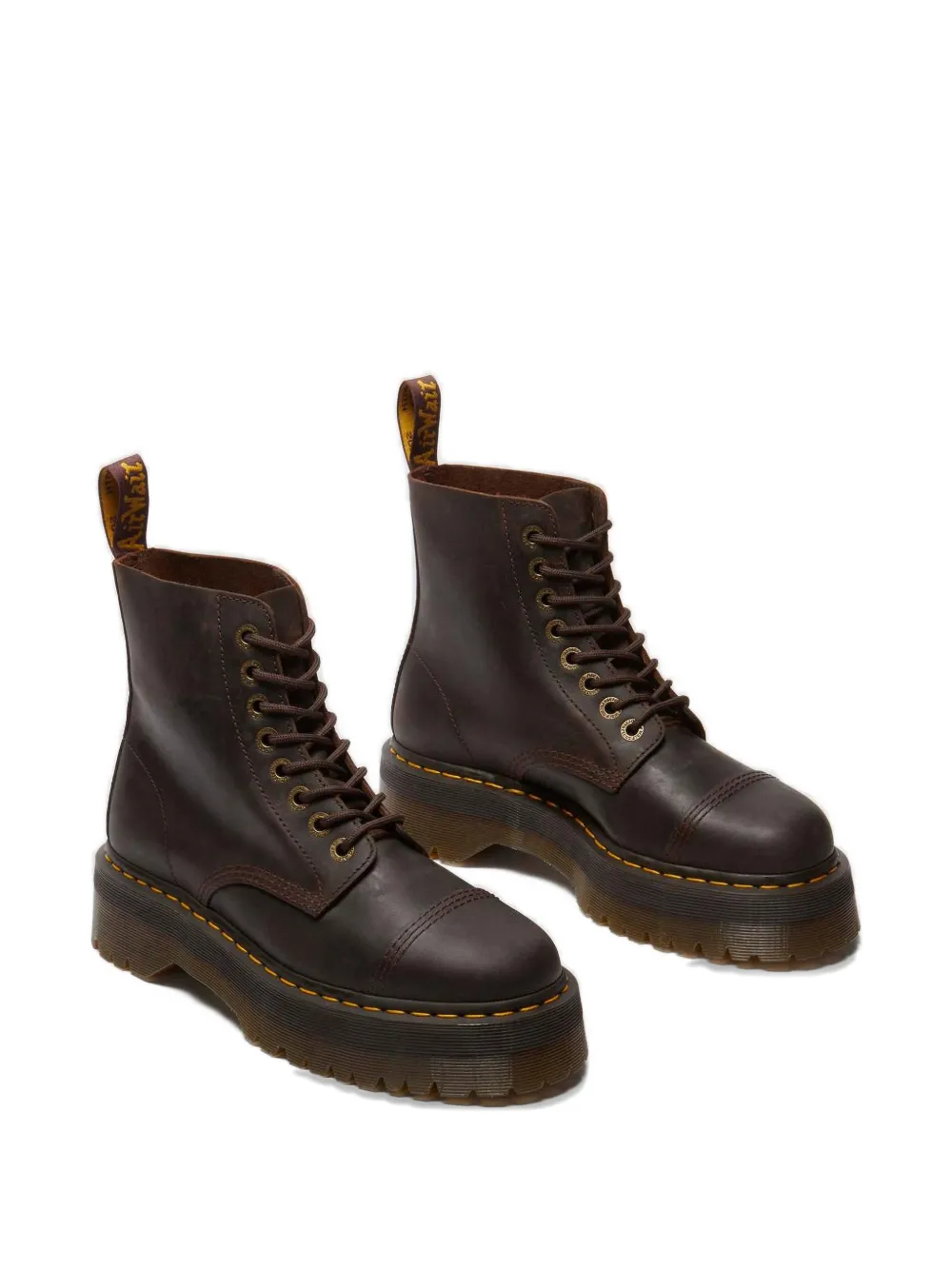 Dr Martens Sinclair platform boots Bruin