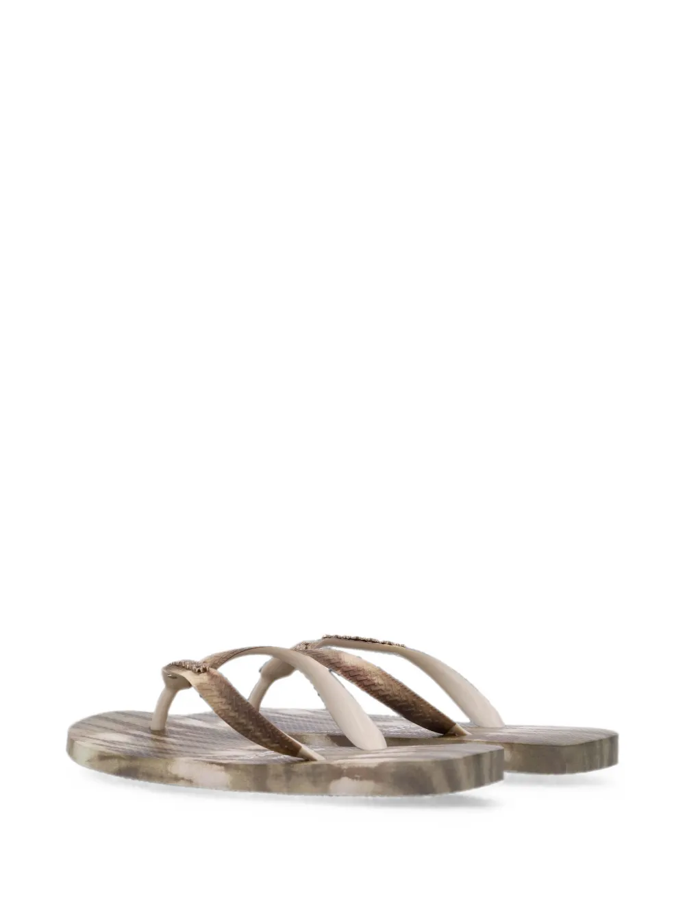 Havaianas x Isabel Marant Top Ikat tie-dye flip flops Bruin