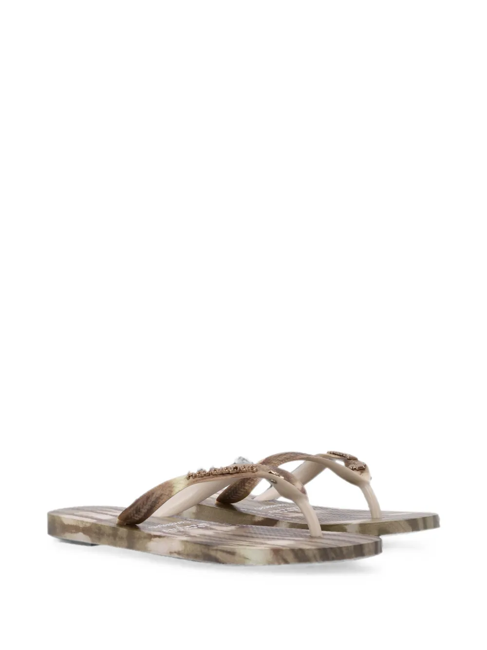 Havaianas x Isabel Marant Top Ikat tie-dye flip flops Bruin