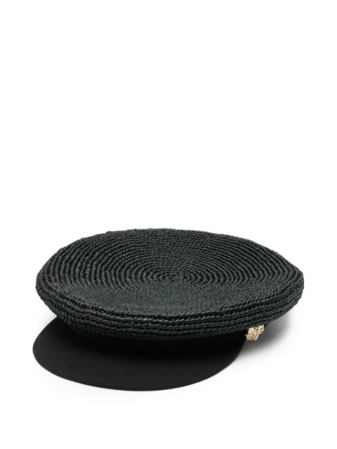 Borsalino logo-plaque beret