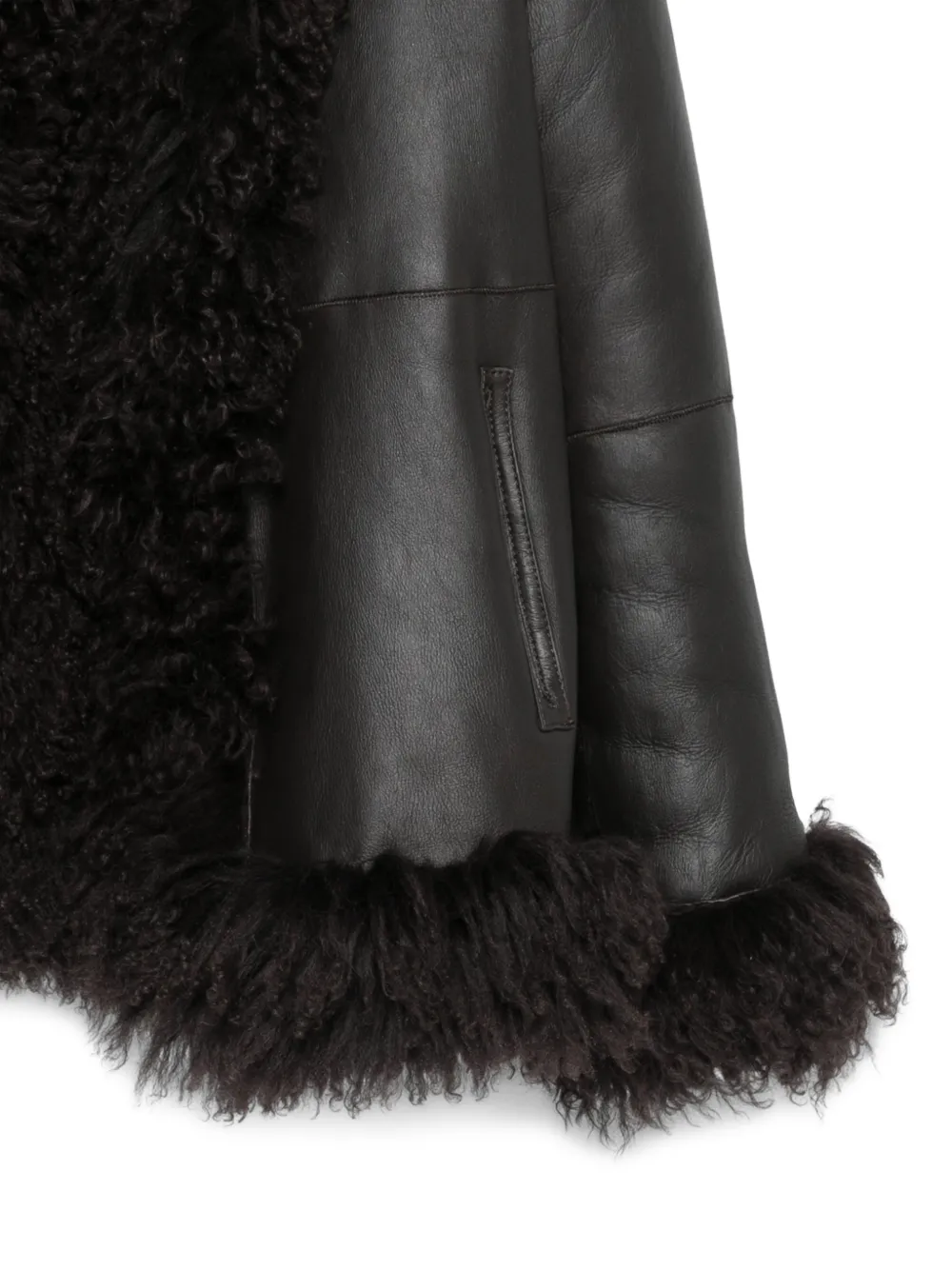 Manokhi Jack met lange mouwen Bruin