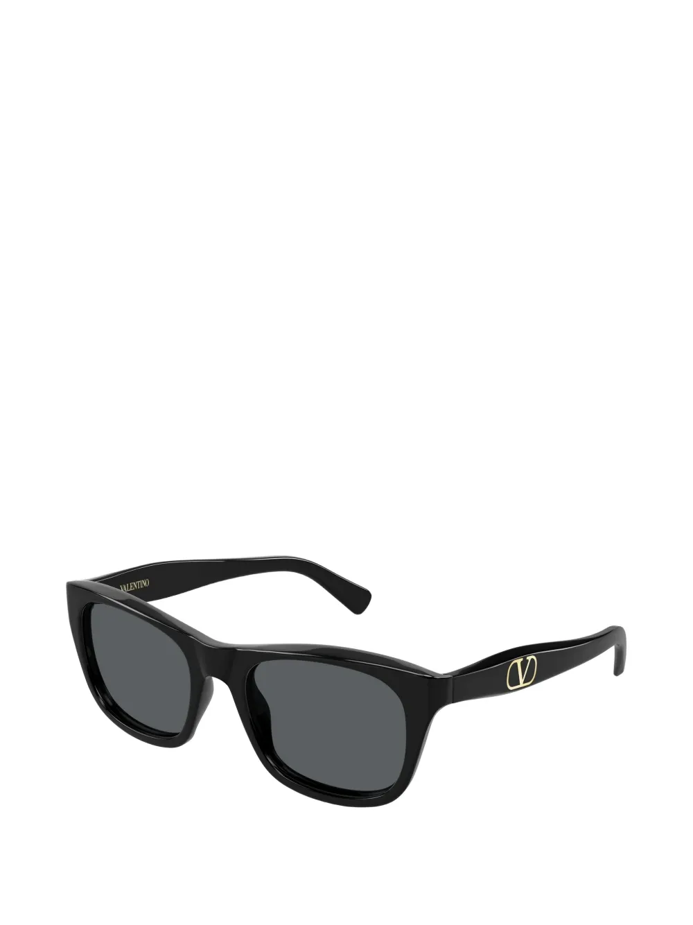 VALENTINO GARAVANI EYEWEAR VLogo zonnebril met vierkant montuur Zwart