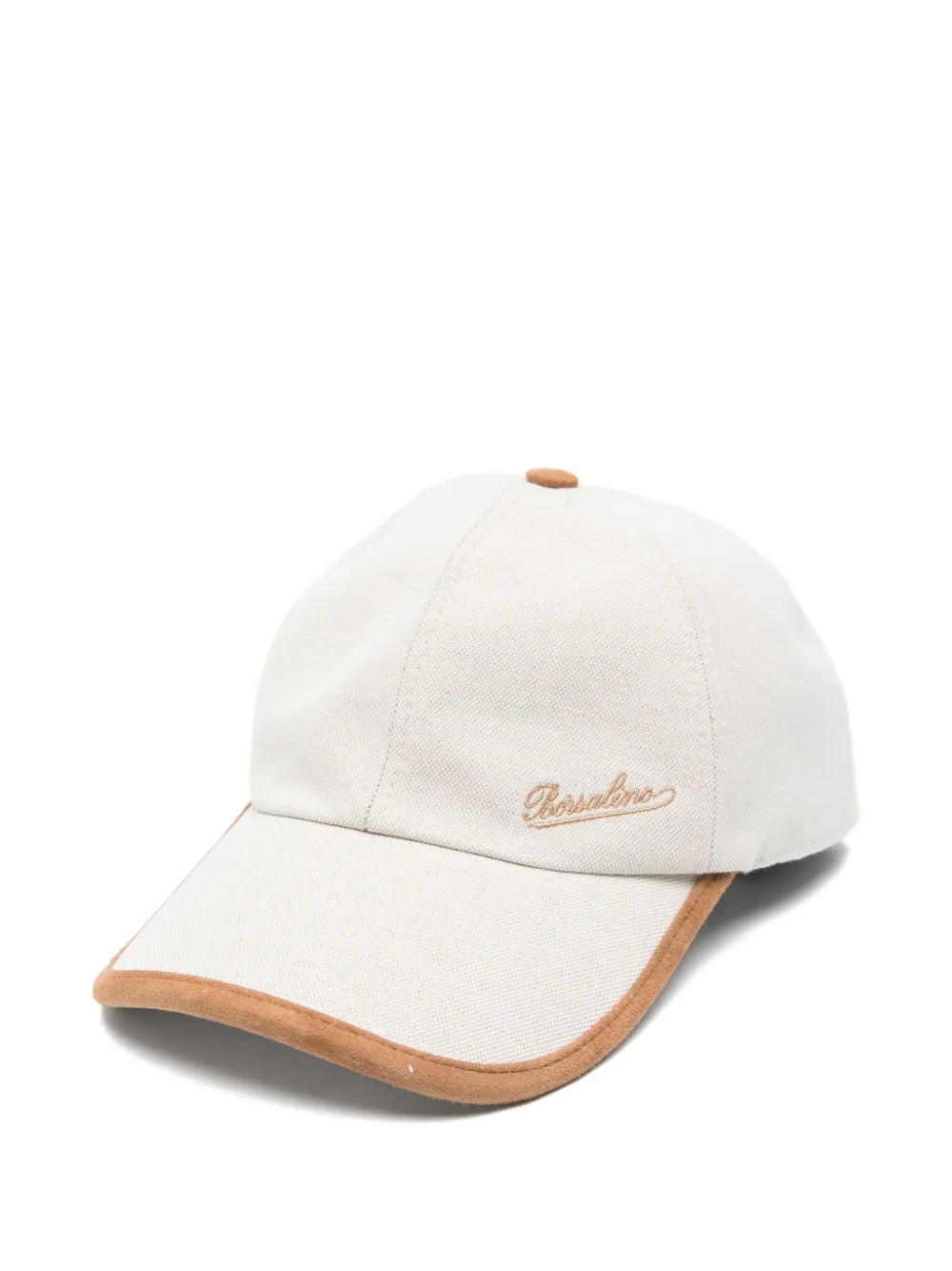 Borsalino logo-embroidered baseball cap - Toni neutri