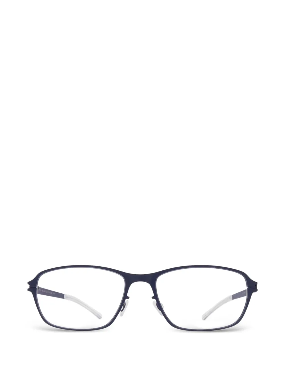Mykita Skylar rectangle-frame glasses - Blu