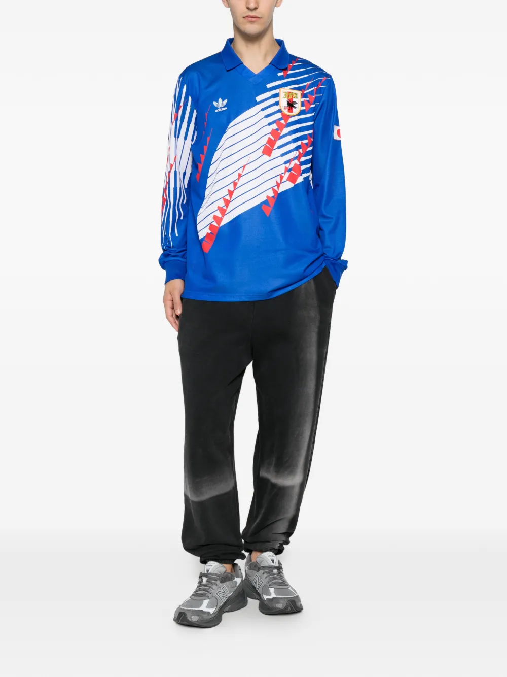 adidas T-shirt met print Blauw