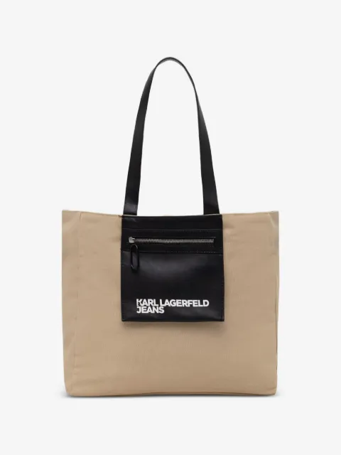Karl Lagerfeld Jeans sac cabas à logo imprimé