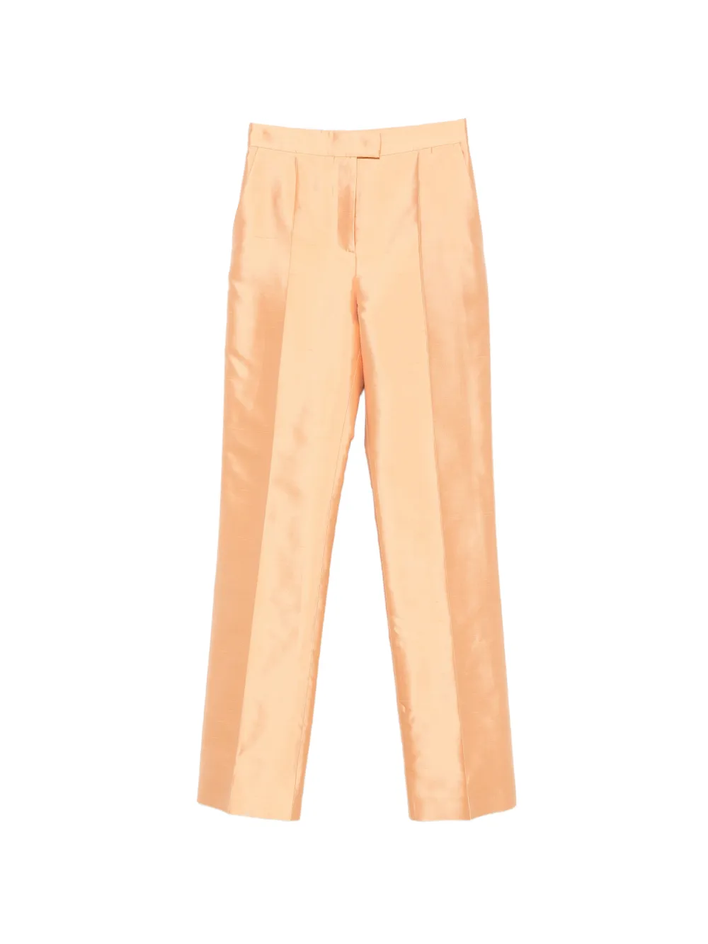 Valentino Garavani pressed-crease tailored trousers - Orange