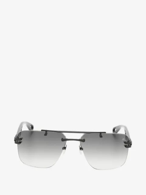 Maybach eyewear Rahmenlose The President I Sonnenbrille mit eckigem Gestell