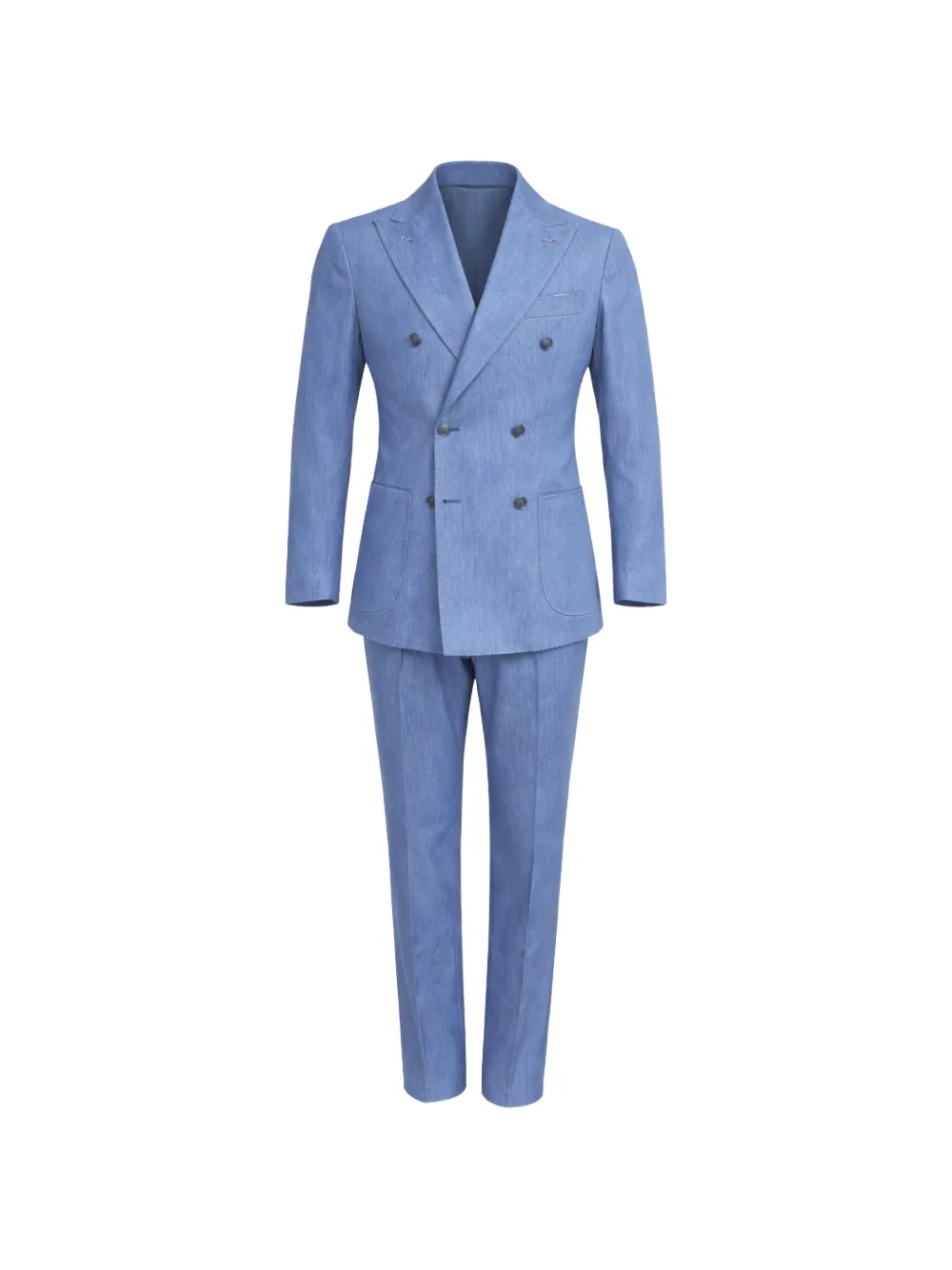 FRANZESE COLLECTION Beckham double-breasted suit - Blu