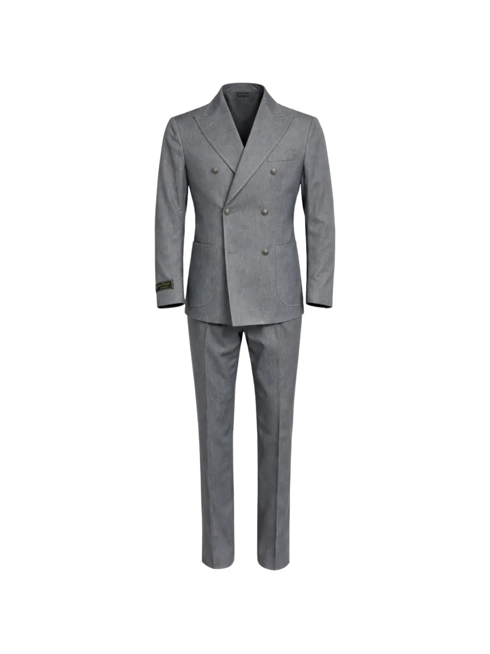 FRANZESE COLLECTION Beckham double-breasted suit - Grigio