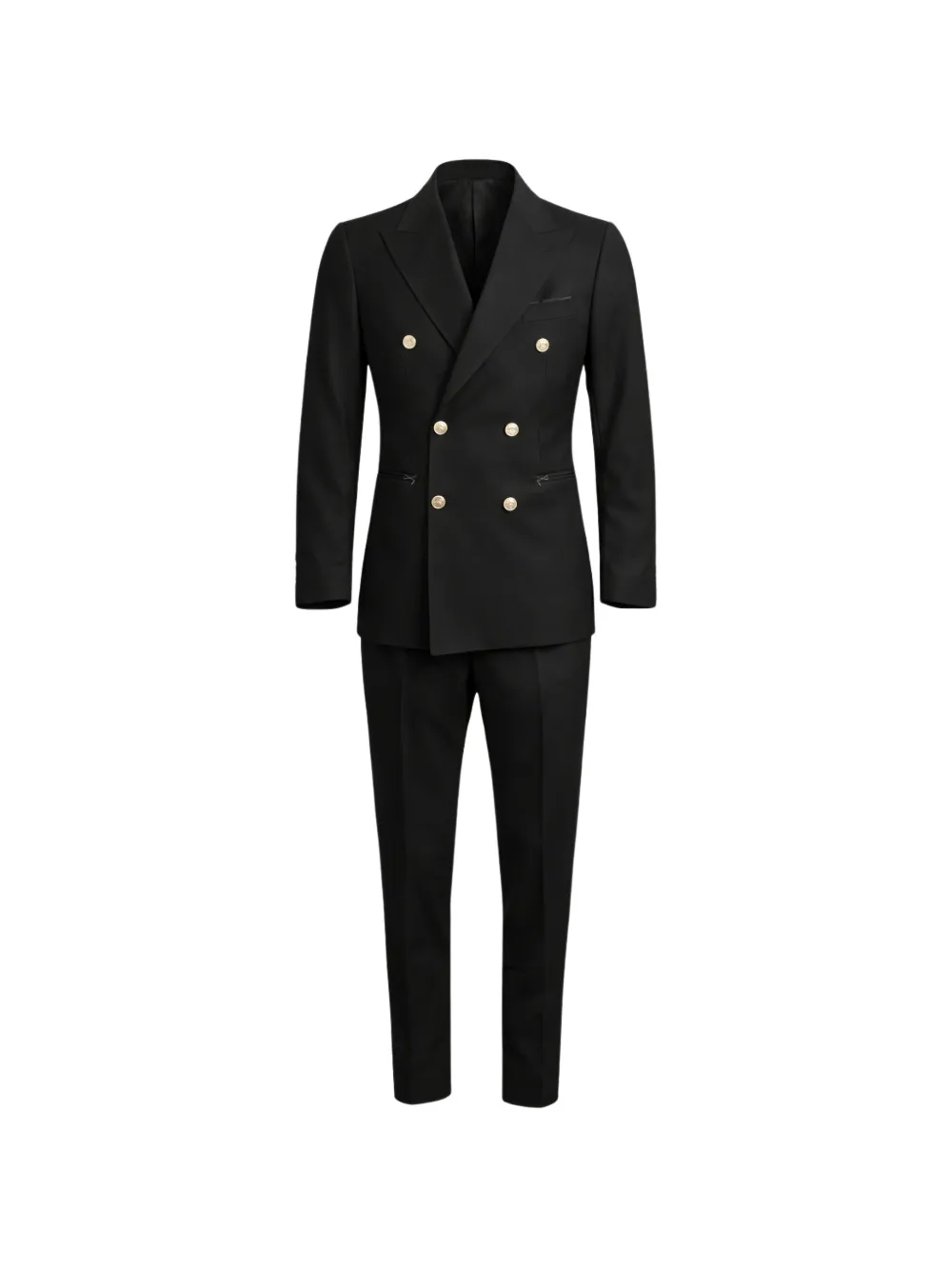 FRANZESE COLLECTION Brad Pitt double-breasted suit - Nero