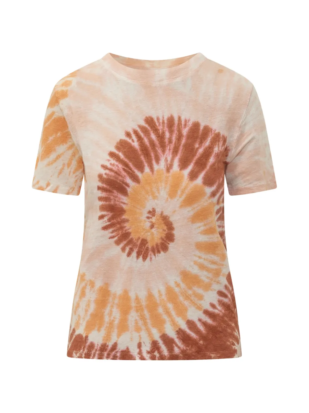 kujten tie-dye print T-shirt - Toni neutri
