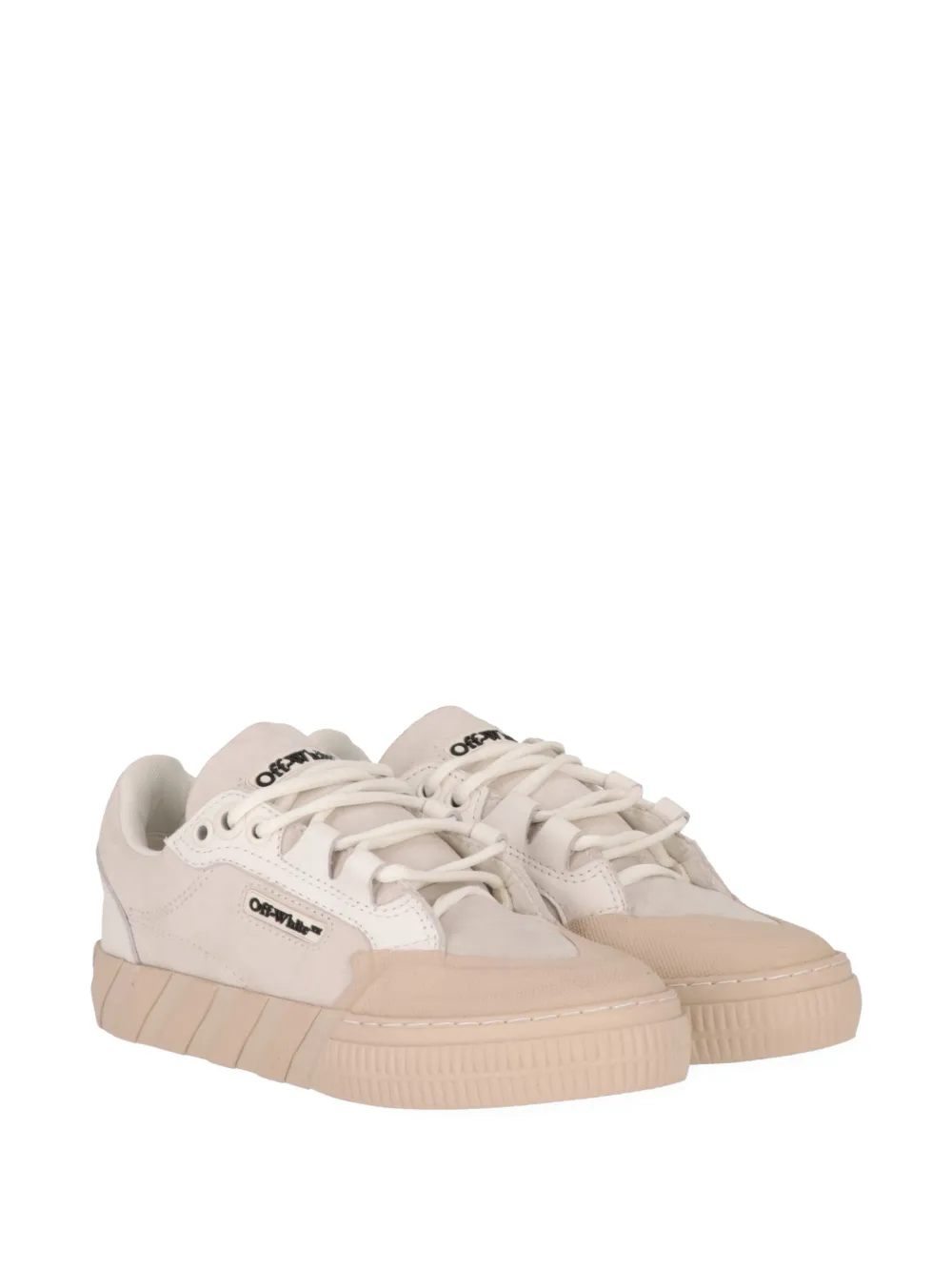 Off-White Vulcanized low-top sneakers Beige