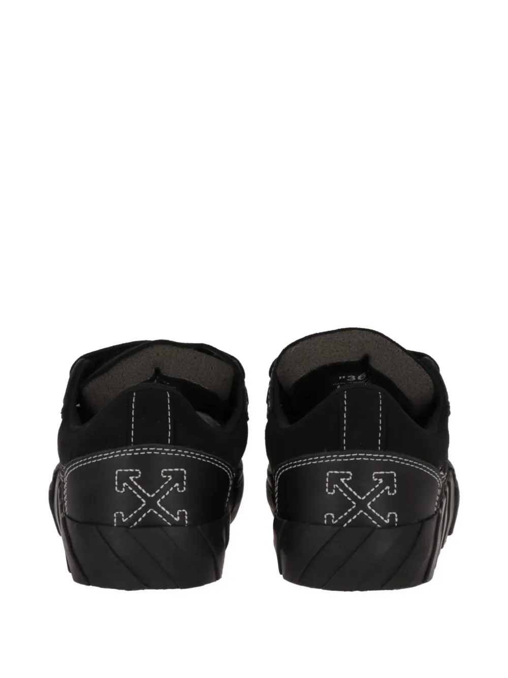 Off-White Vulcanized contrast-stitched 779 sneakers Zwart