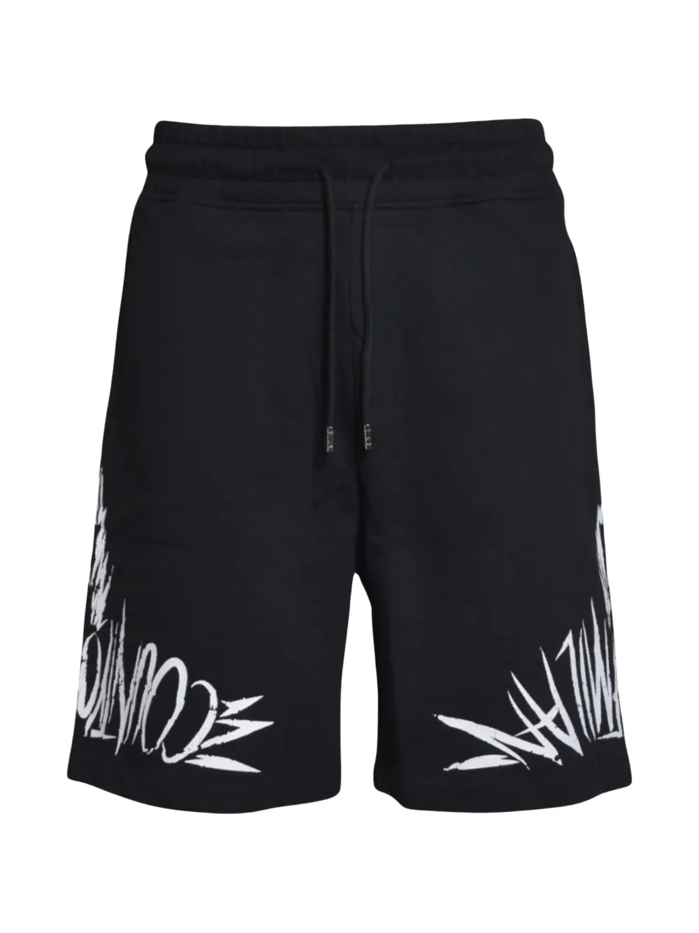 COUNTY OF MILAN logo-print drawstring shorts - Nero