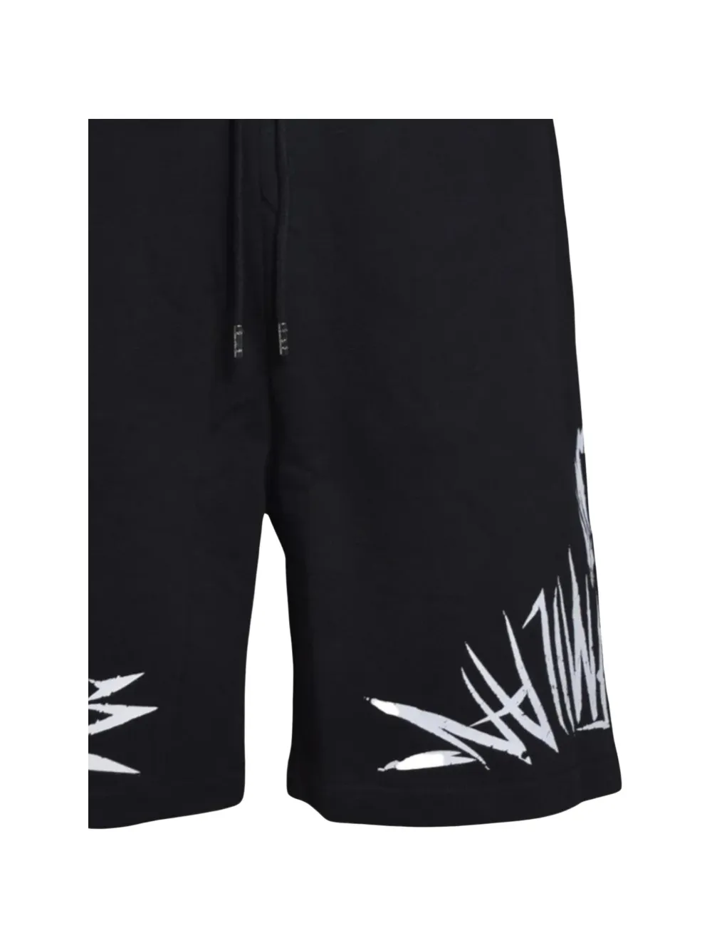 COUNTY OF MILAN Shorts met logoprint Zwart
