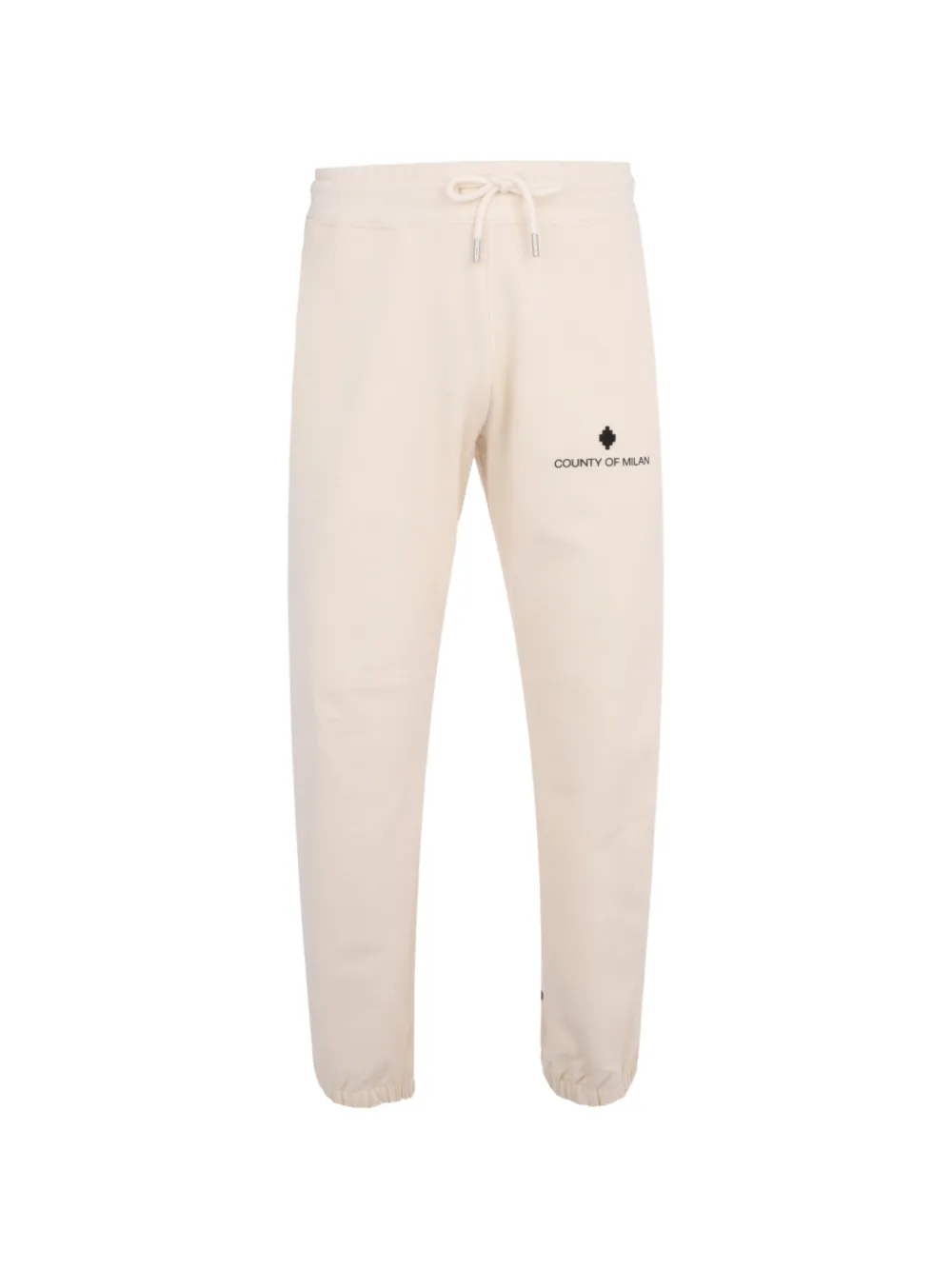COUNTY OF MILAN logo-print track pants - Toni neutri