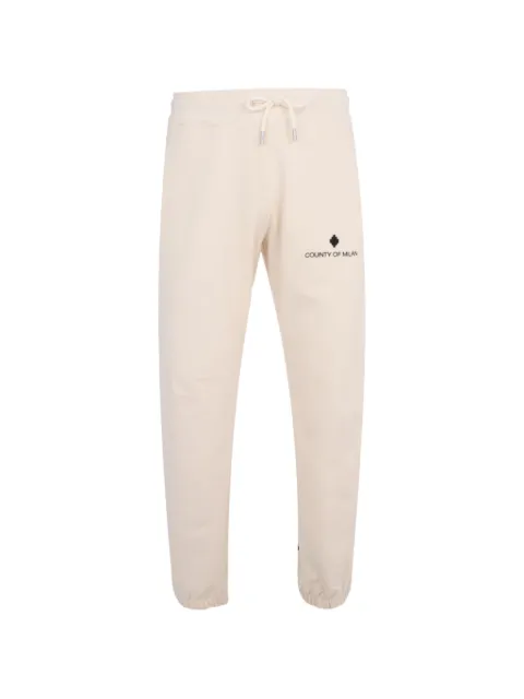 COUNTY OF MILAN logo-print track pants