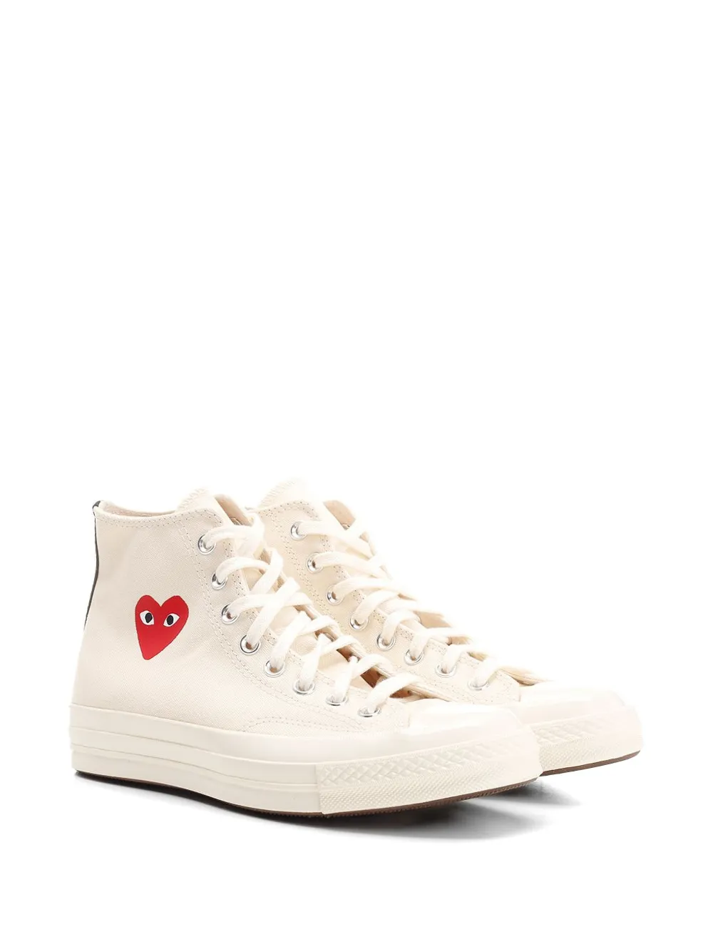 Comme Des Garçons Play x Converse Chuck Taylor All Star heart-print sneakers Wit