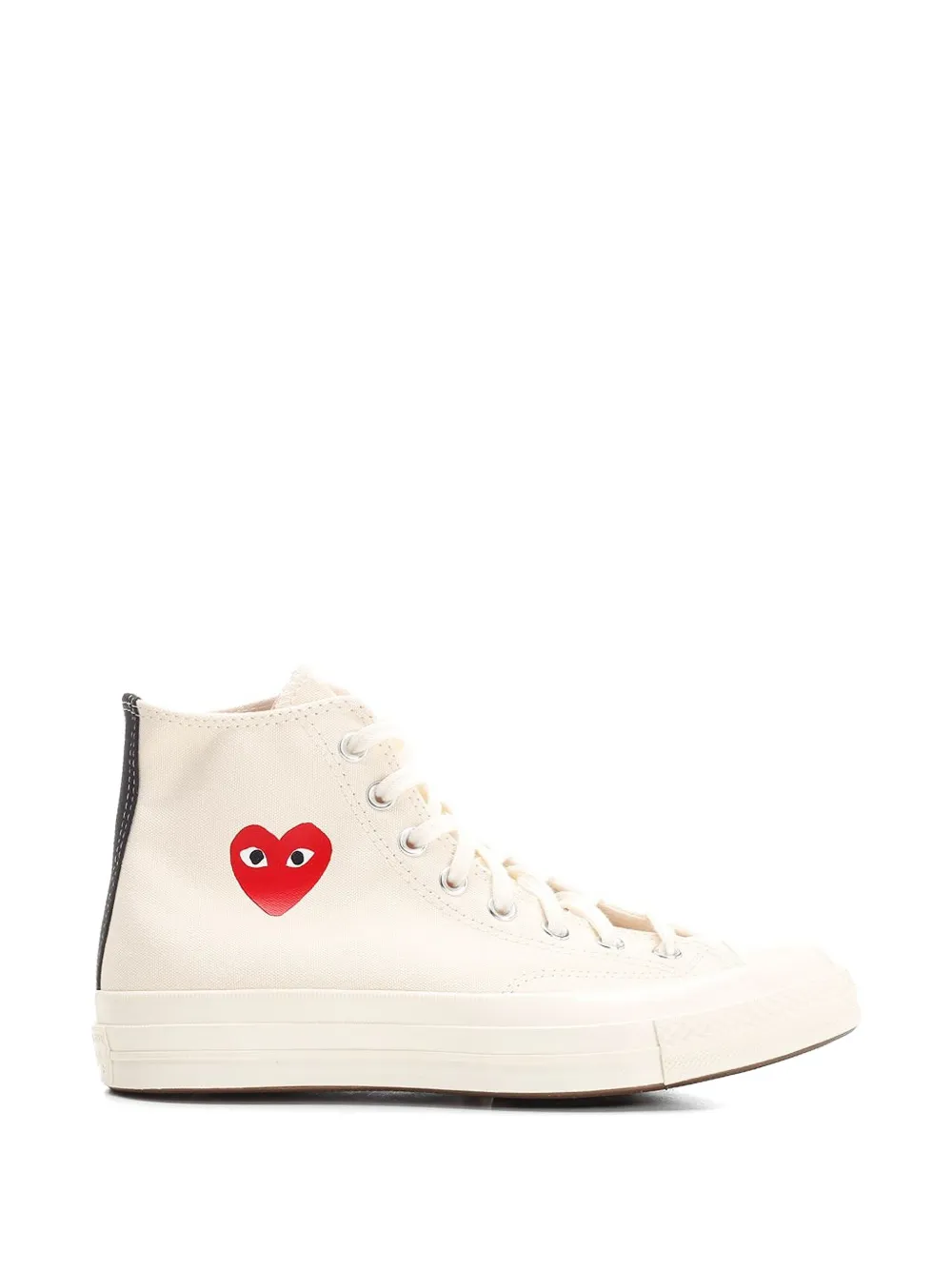 Comme Des Garçons Play x Converse Chuck Taylor All Star heart-print sneakers - Bianco