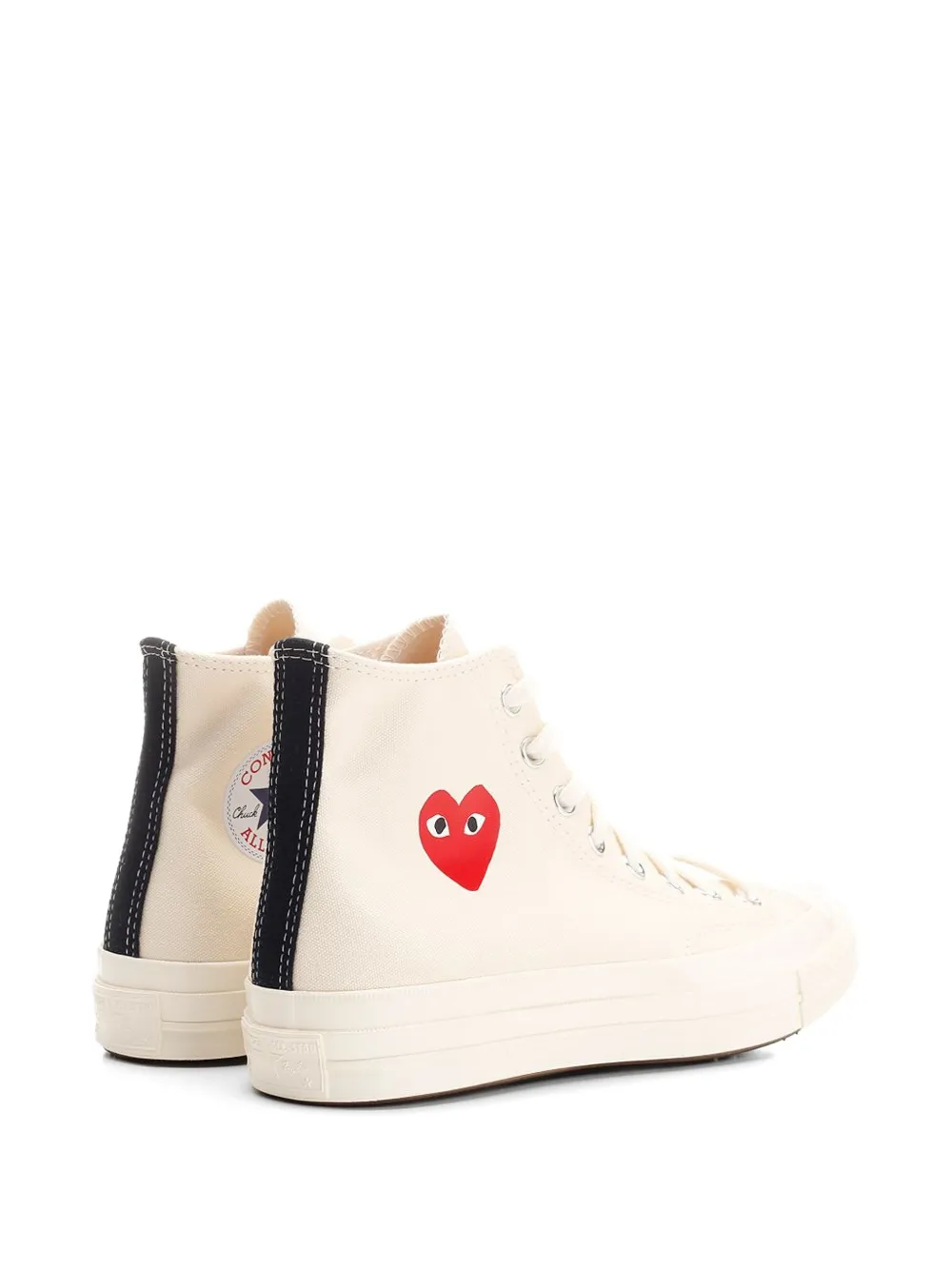 Comme Des Garçons Play x Converse Chuck Taylor All Star heart-print sneakers Wit