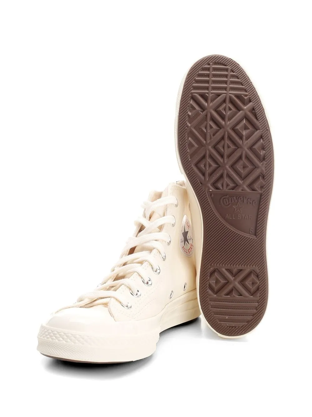 Comme Des Garçons Play x Converse Chuck Taylor All Star heart-print sneakers Wit