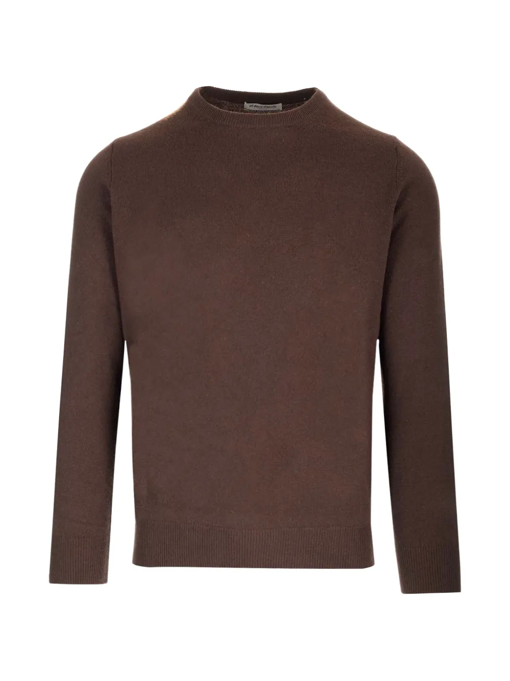 Al Duca D’Aosta 1902 crew-neck cashmere jumper - Braun