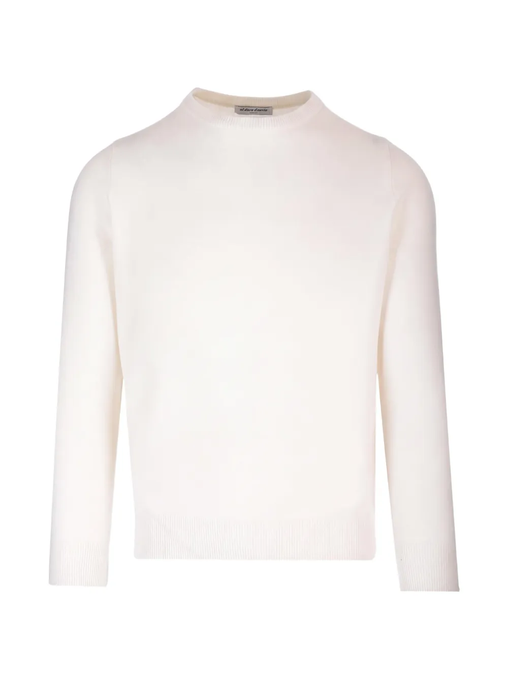 Al Duca D’Aosta 1902 ribbed-trim crew-neck sweater - Nude