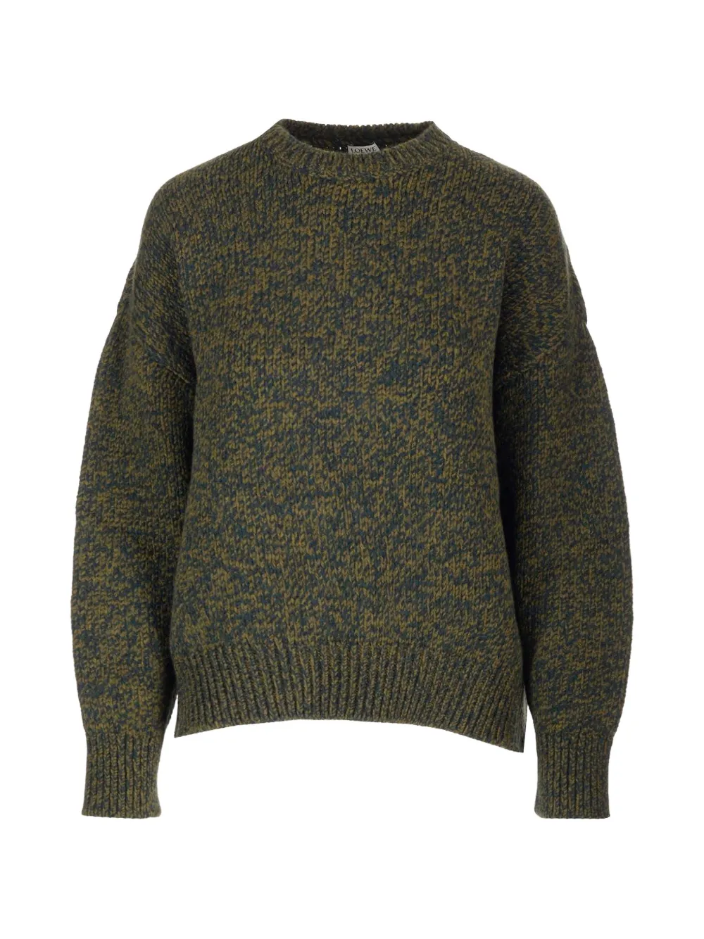 LOEWE trompe l'oeil sweater - Green