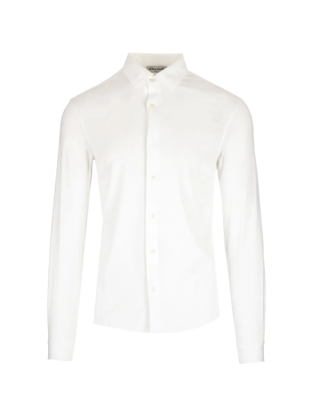 Al Duca D’Aosta 1902 long-sleeve cotton shirt - Bianco