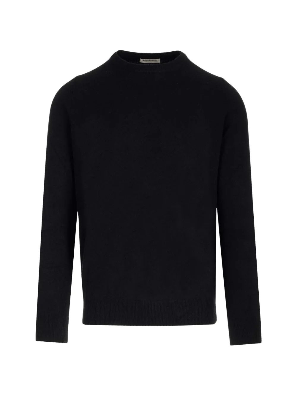 Al Duca D’Aosta 1902 ribbed-trim cashmere sweater - Schwarz
