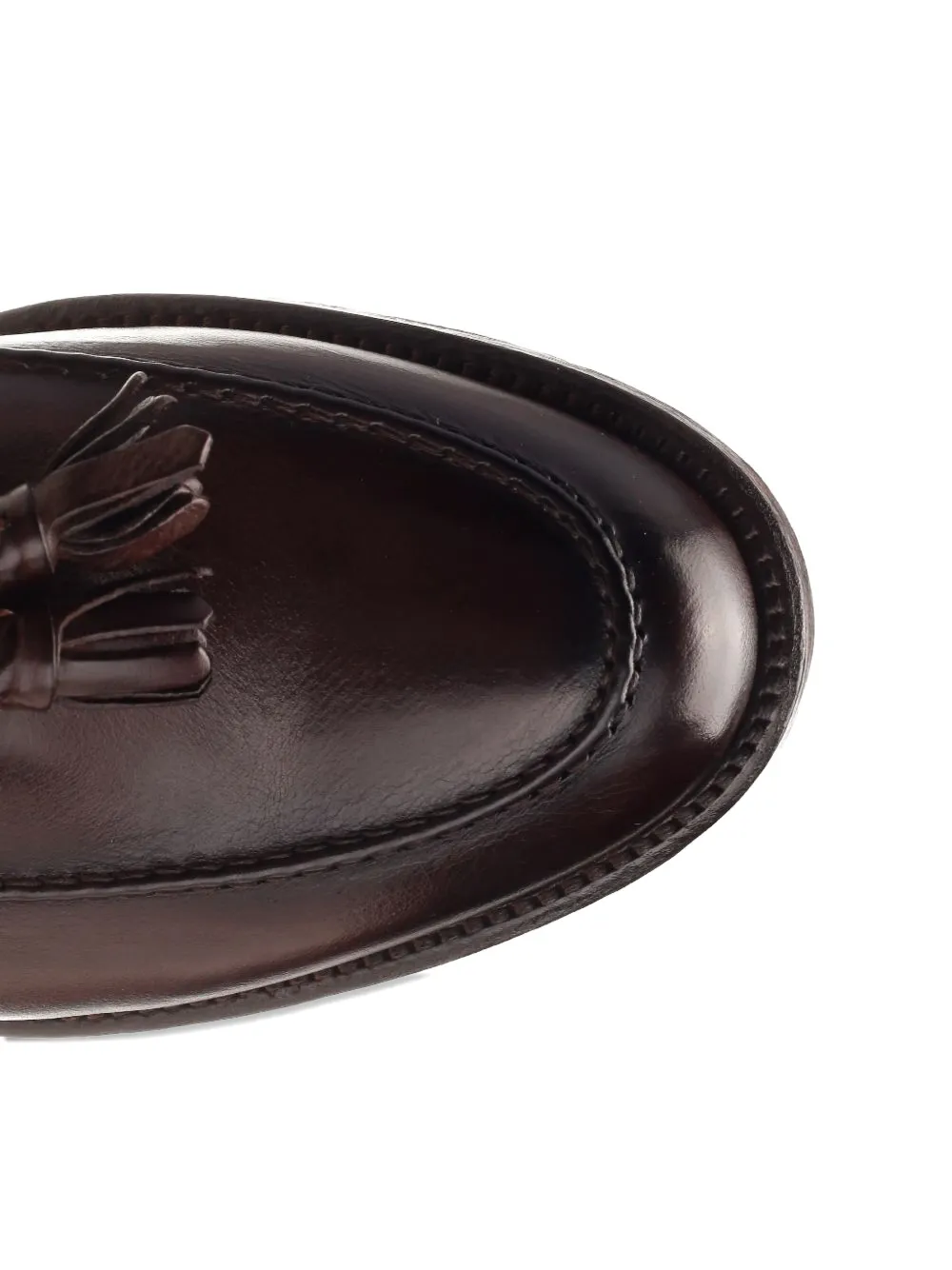 corvari tassel-detail leather loafers Bruin