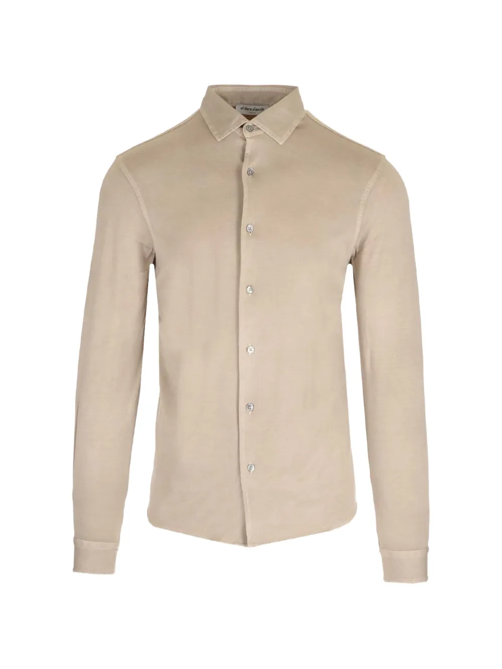 Al Duca D’Aosta 1902 button-down cotton shirt - Nude
