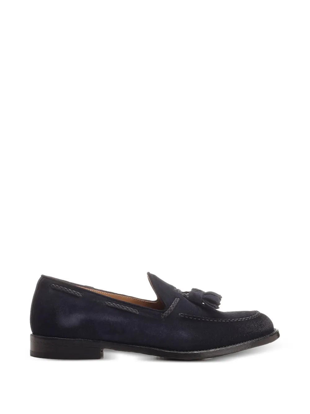 corvari Misano leather tassel loafers - Blu